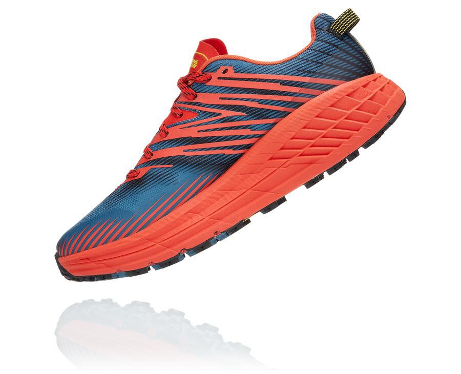 Zapatillas Trail Hoka One One Hombre - Speedgoat 4 - Rojas - BUQ754903